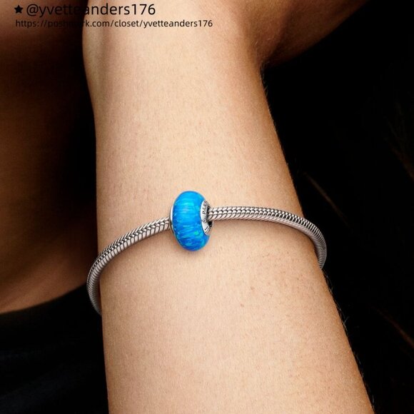 Pandora Opalescent Ocean Deep Blue Charm - Picture 5 of 5